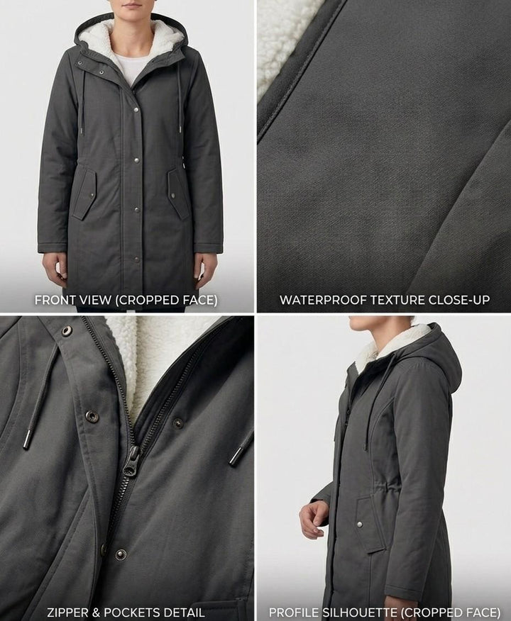Women’s Warm Hooded Winter Coat